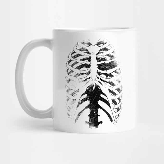 Skeleton Ribcage by drewbacca